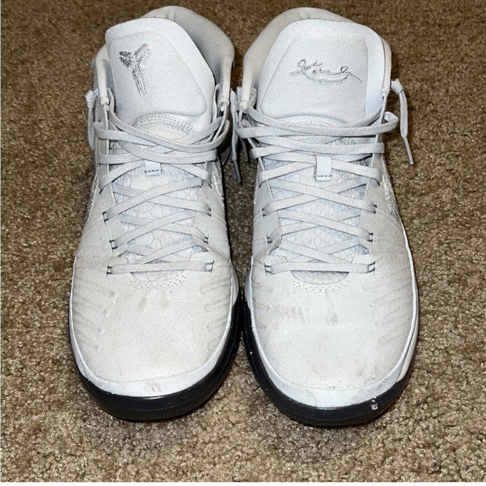 Nike Kobe A.D. Mid Basketball Shoe Pure Platinum - Picture 1 of 10